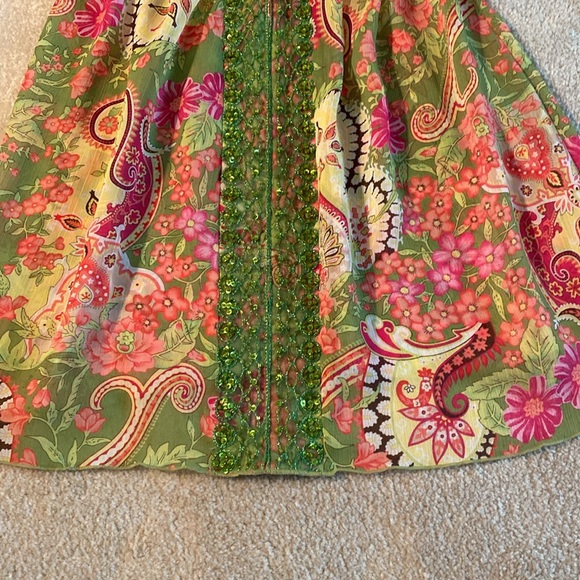 Bisou Bisou size small beaded top - Picture 5 of 8